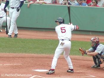 Nomar waits for the pitch