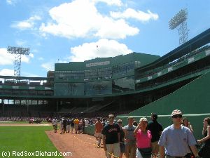 View from left field