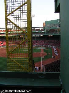 View from the Green Monster
