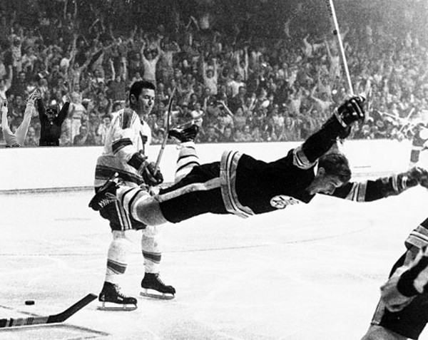 Bobby Orr's Stanley Cup winning goal