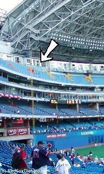 Where Manny's home run went