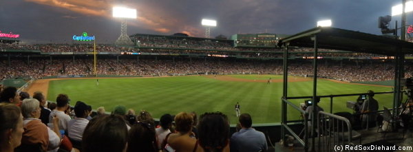 Sunset panorama from Section 34.