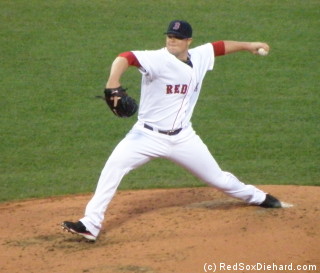 Jon Lester established himself as the Red Sox ace with a dominating complete game win.