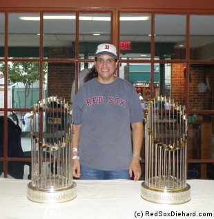 Posing with my trophies never gets old.