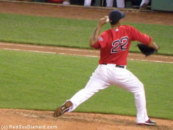 Felix Doubront pitched the best game of his career, an 8-inning, 3-hit, no-walk performance.