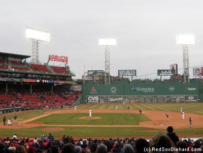 This was the coldest of my 14 Fenway Park openers, and one of the coldest games I've ever been to.