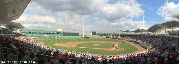 Second baseman Jemile Weeks hit a double and a triple, and he scored the only run of the game when catching prospect Blake Swihart drove him in.