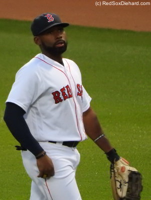 Jackie Bradley Jr. was having a scorching-hot week at the plate. Tonight he was 2-for-4 and extended his hitting streak to 18 games.