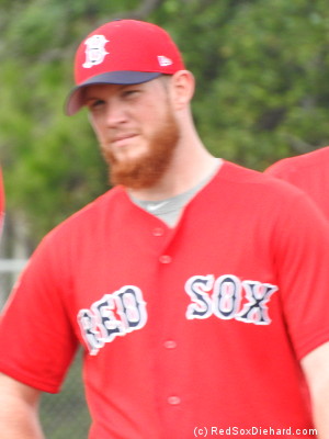 Craig Kimbrel during Pitchers' Fielding Practice on Tuesday.