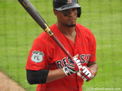 Xander Bogaerts walked and was hit by a pitch.