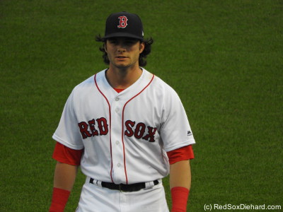 Andrew Benintendi had a single and a sac fly in the seventh inning.