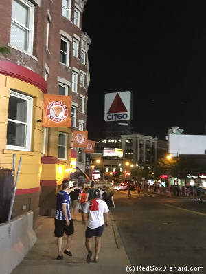 By the time the game ended, the Citgo sign was dark.