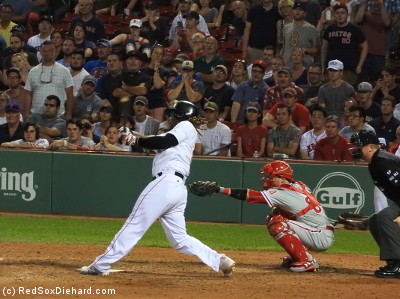 Hanley bailed Porcello out with a game-tying homer in the eighth.