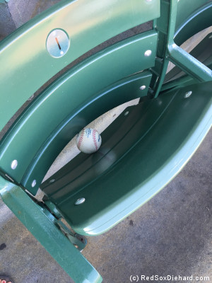 To be fair, this seat deserves the credit for making a nice catch. 
